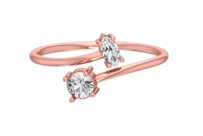 Women Light Weight Band Ring