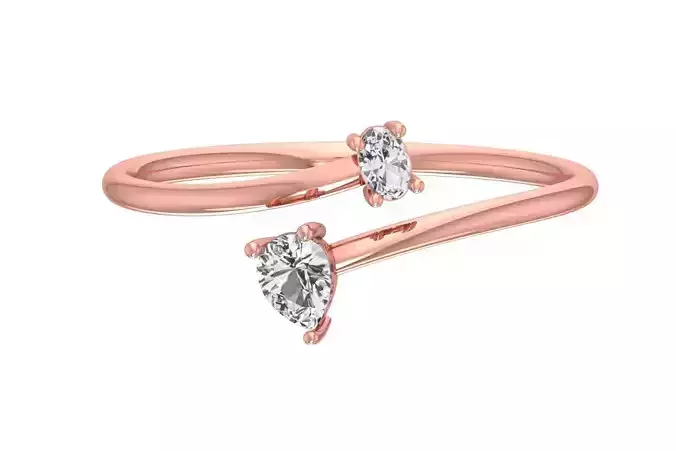 Women Light Weight Band Ring