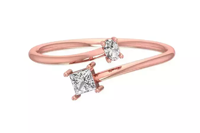 Women Light Weight Band Ring