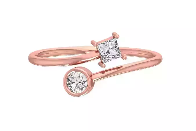 Women Light Weight Band Ring