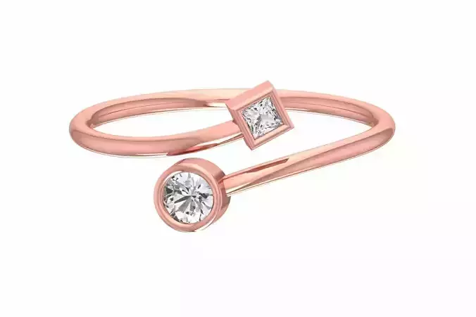 Women Light Weight Band Ring