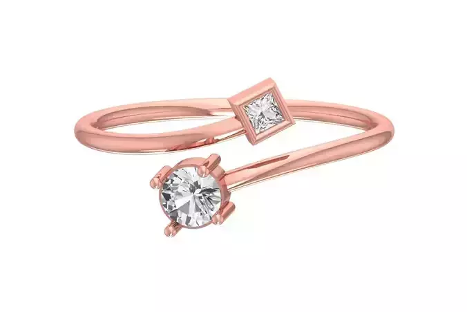 Women Light Weight Band Ring