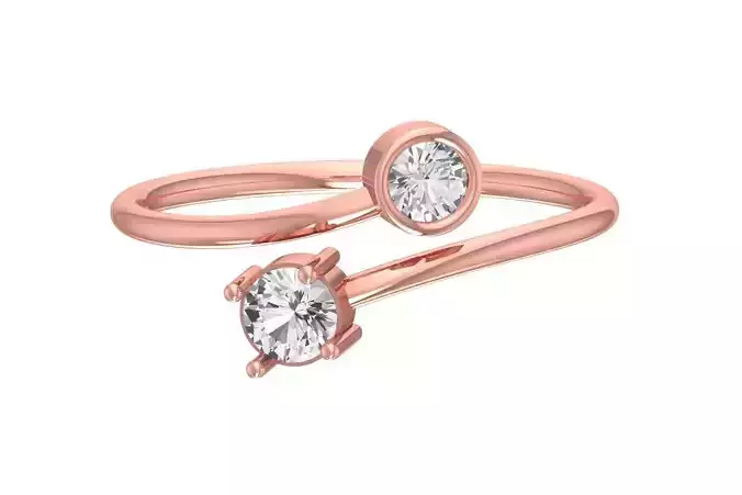 Women Light Weight Band Ring