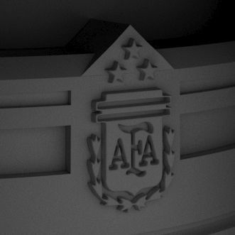 Leo MESSI - WORLD CUP 2022 - HD 3D print model_5