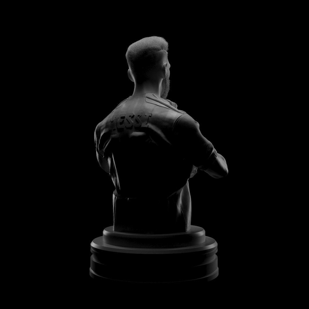 Leo MESSI - WORLD CUP 2022 - HD 3D print model_1