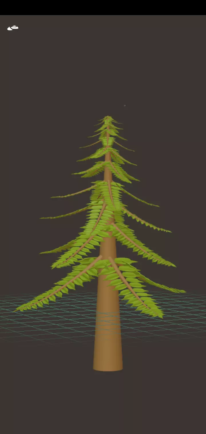 CHEED TREE FIR TREE PINE TREE  3D model_0