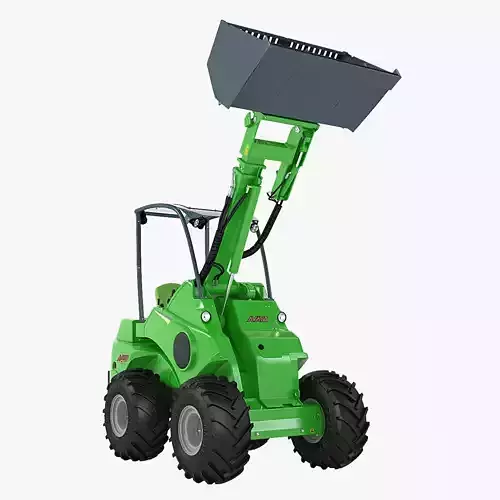 Skid Steer Loader Avant 528 Ts Truck