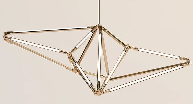 Shy Pendant Light 3D model