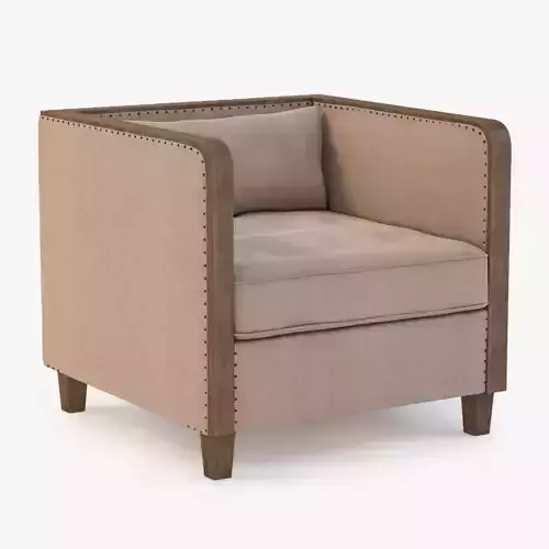 Shelter Arm Upholstered Chair