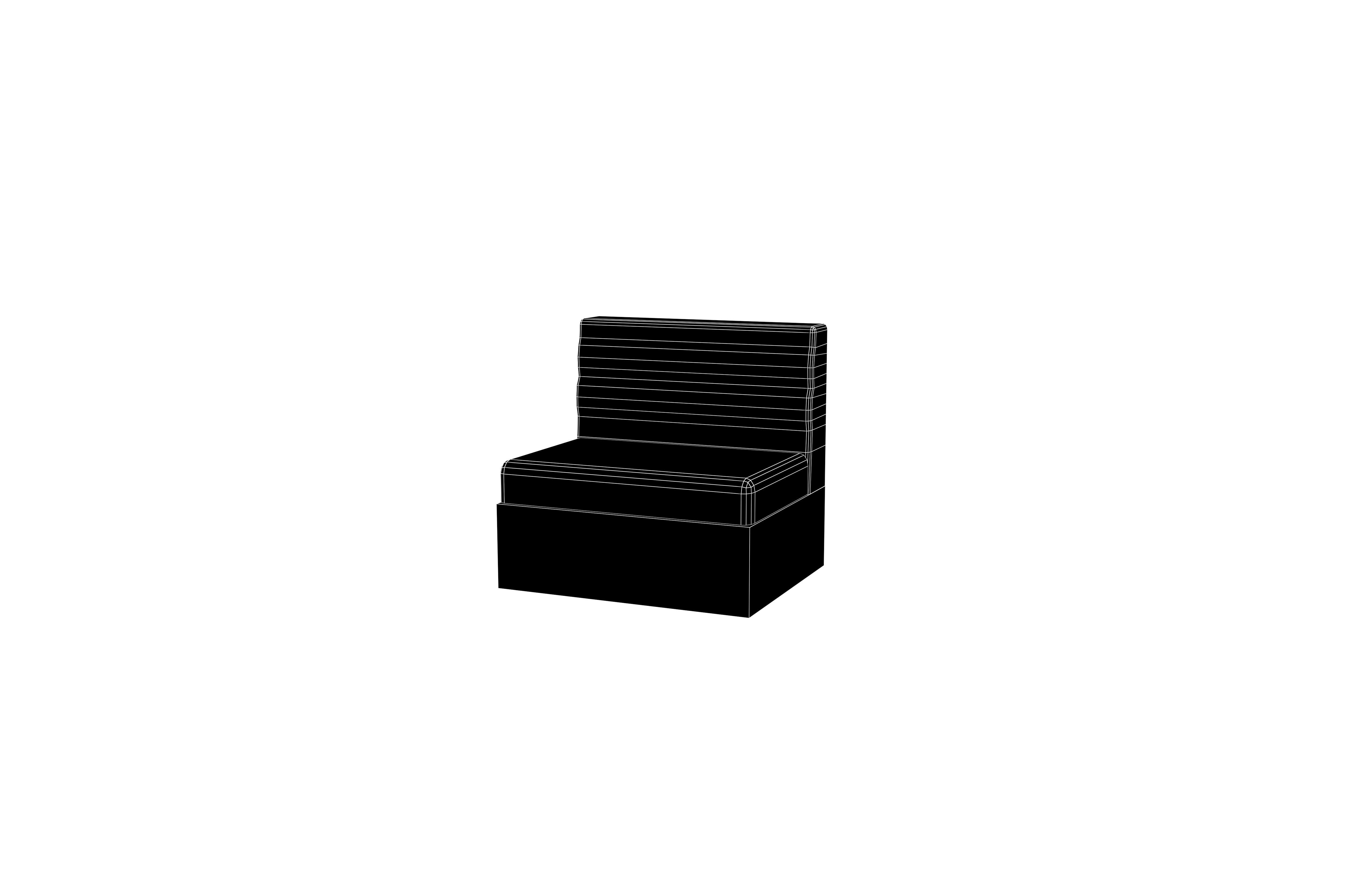 Box Sofa v1 007 Low-poly 3D model_6