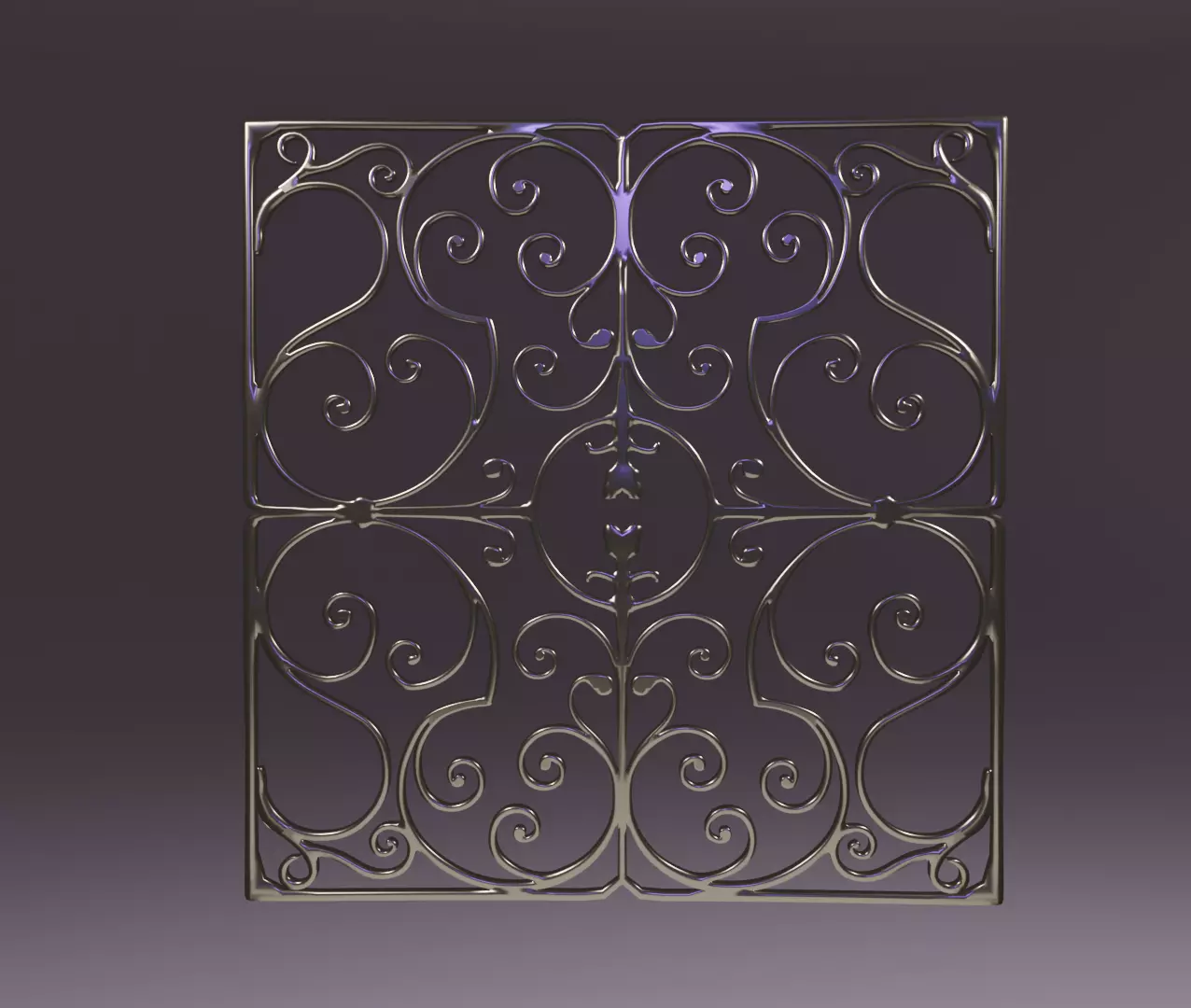 patterned grid   3D model_0