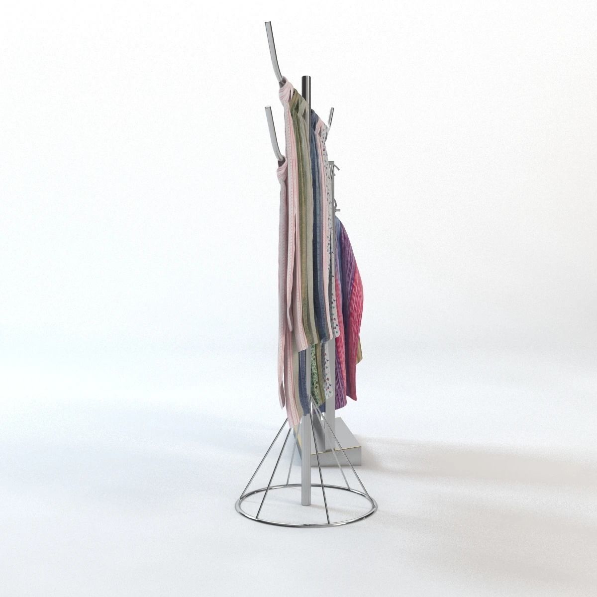 Scarf Storage Solution 3D model_18