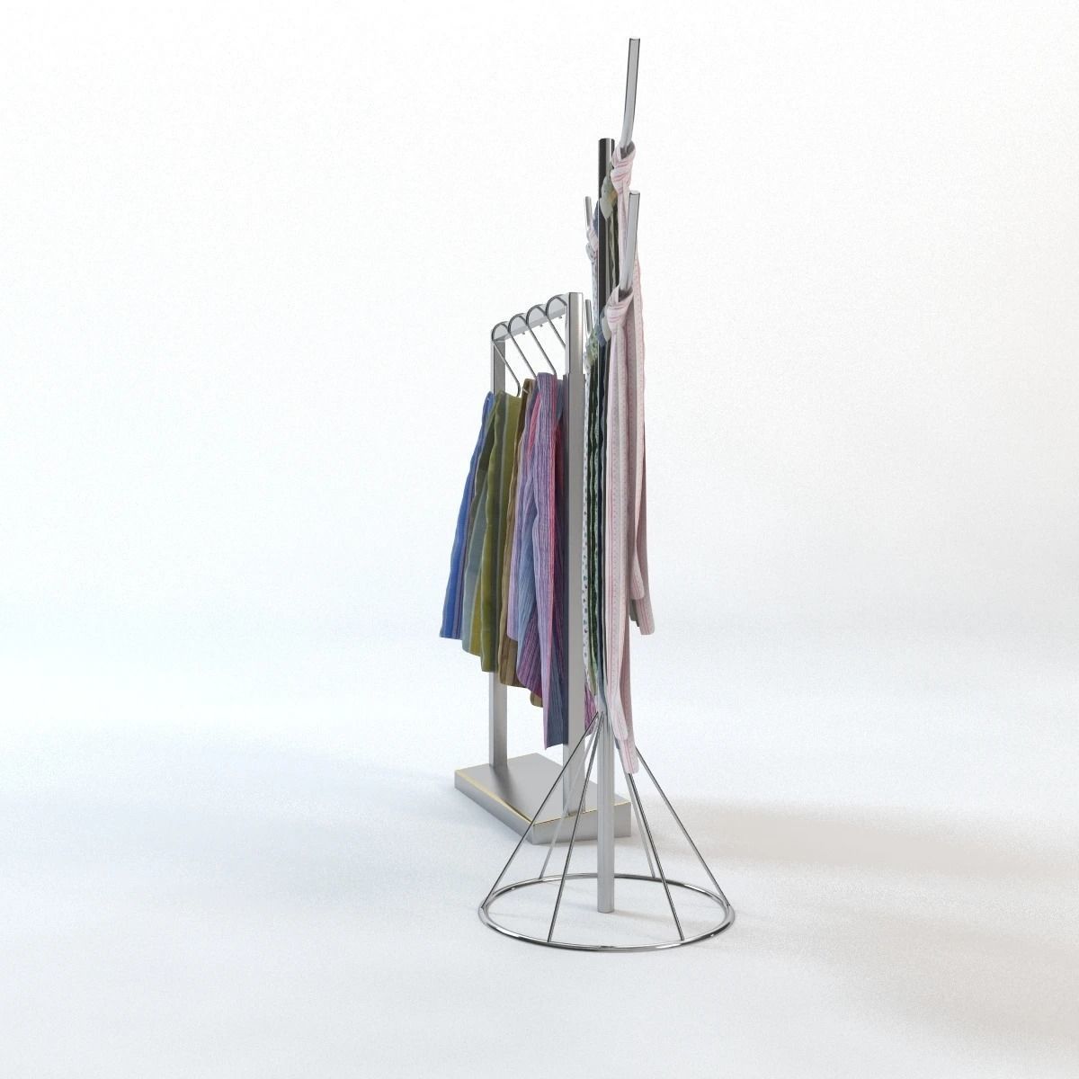 Scarf Storage Solution 3D model_19