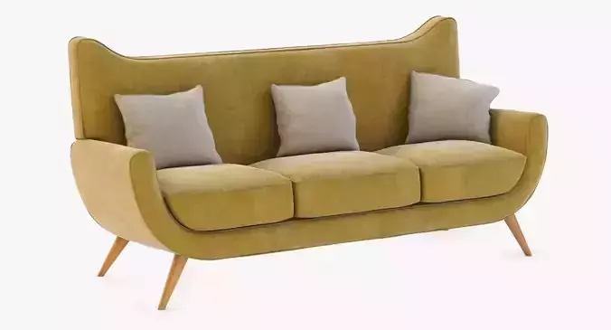 Salon Ambassador Couch By Jean Royere