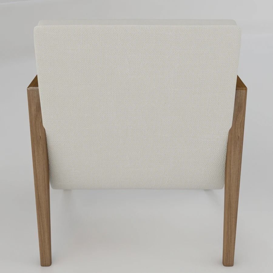 Russel Wright Arm Chairs 3D model_2