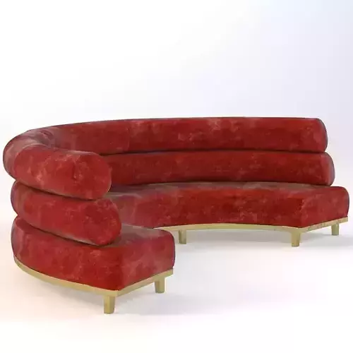 Round Booth Banquette Sofa