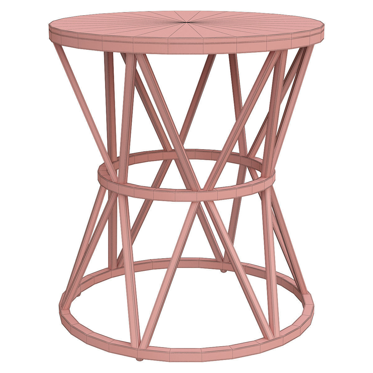 Coffee table CH-1 Black 3D model_1