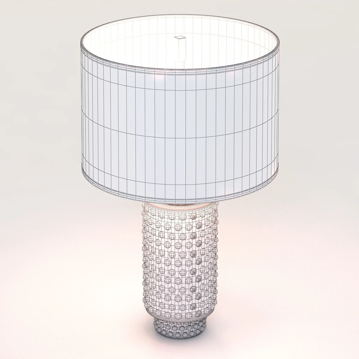 Robert Abbey Large Dolly Black Shade Gold Glaze Table Lamp 3D model_6