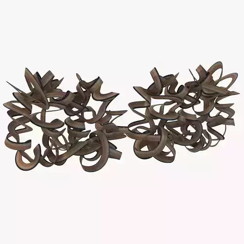 Ribbon Wall Sculpture