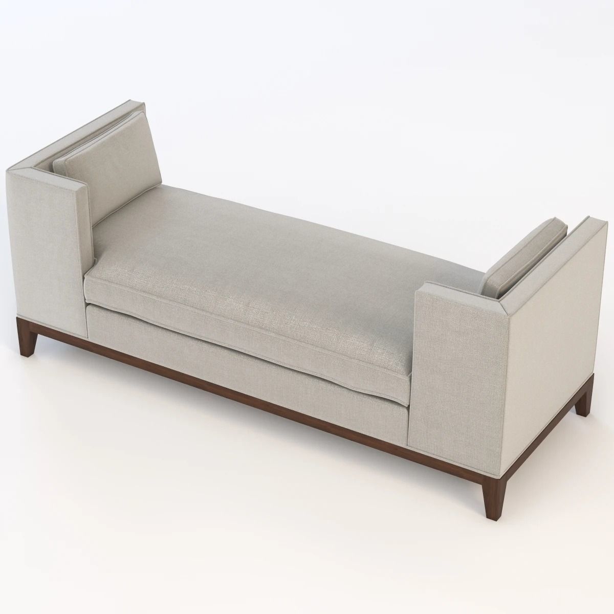 Presidio Settee Daybed 3D model_4