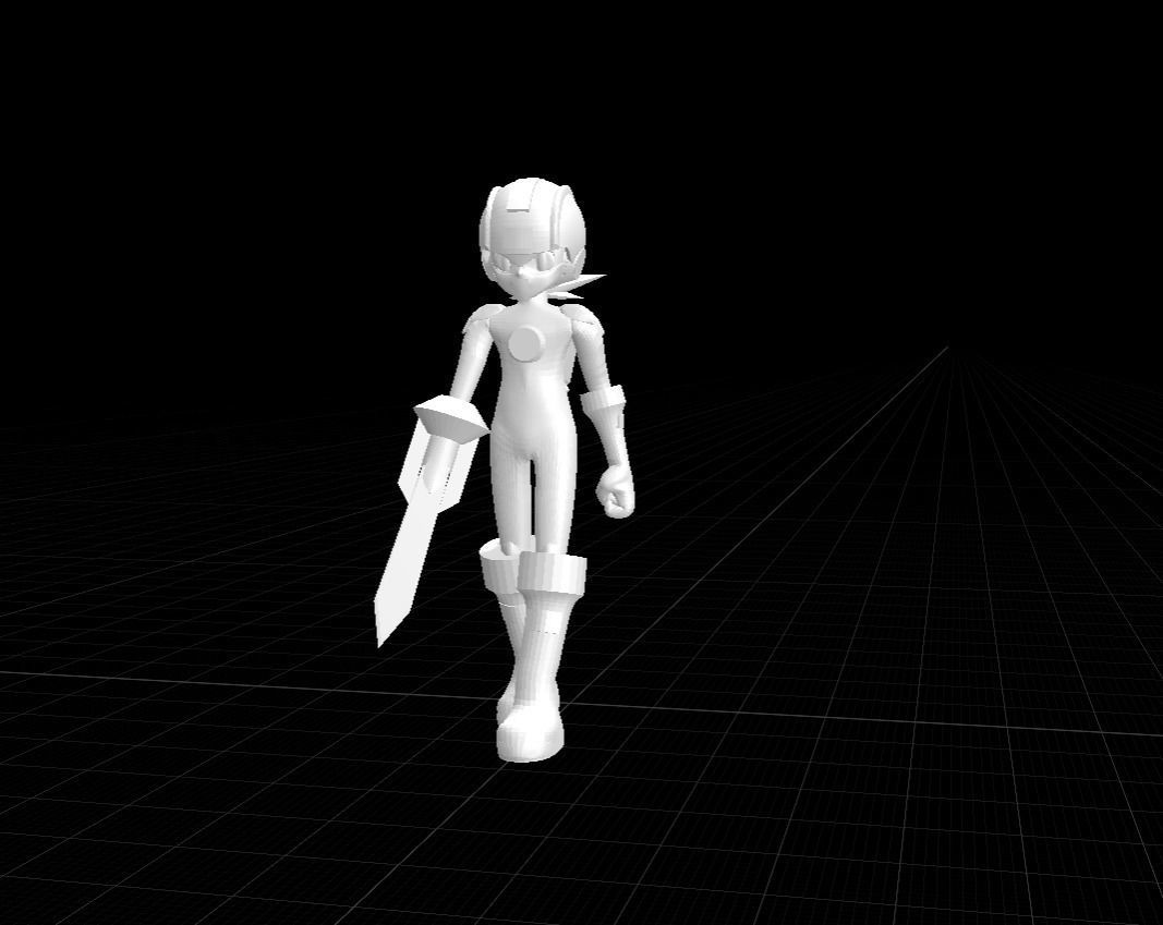 Dark Megaman EXE - Megaman EXE 3D model_16