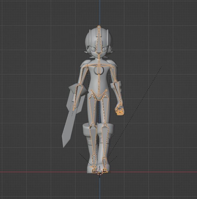 Dark Megaman EXE - Megaman EXE 3D model_14