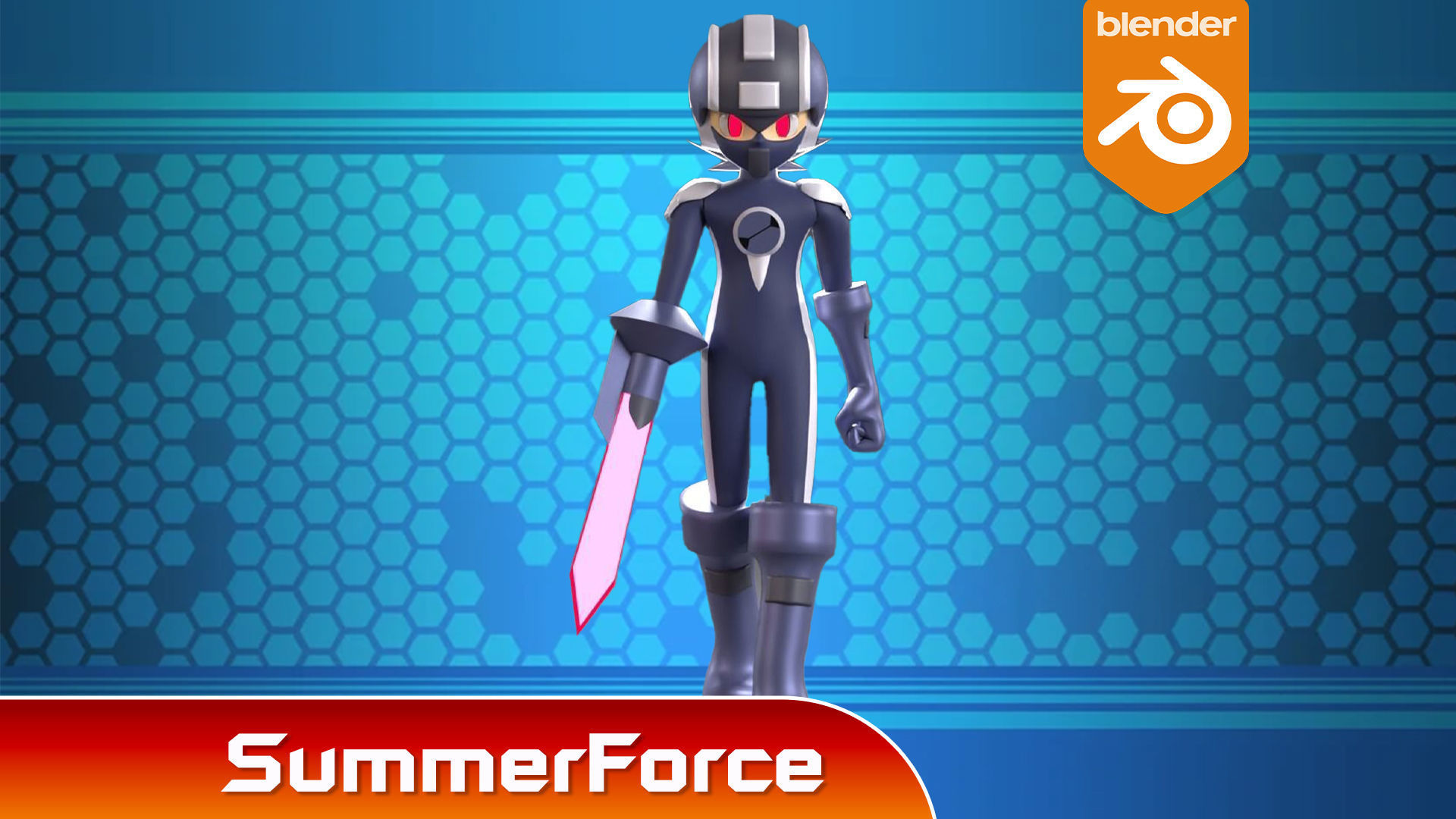 Dark Megaman EXE - Megaman EXE 3D model_2