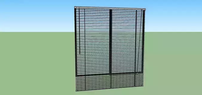 SLIDEING WINDOW WITH CURTAIN