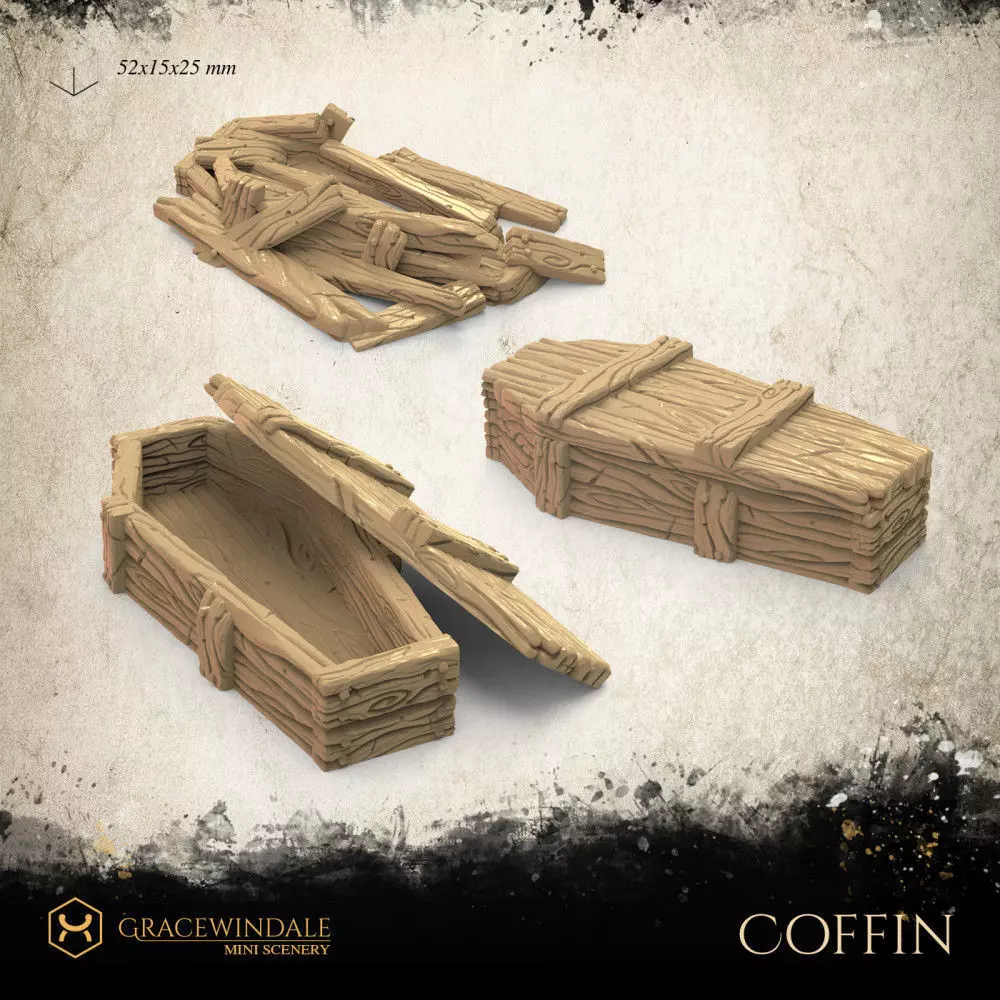Coffin by Gracewindale 3D print model_0