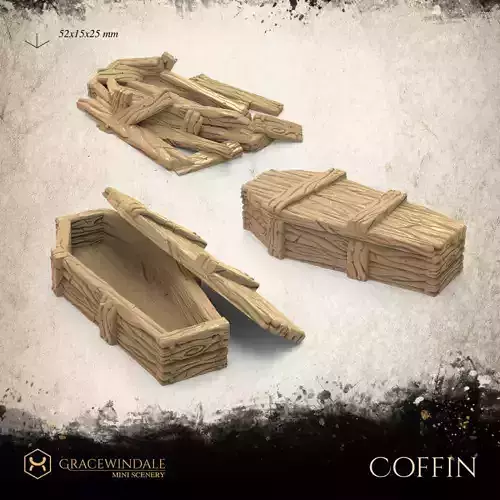Coffin by Gracewindale 3D print model