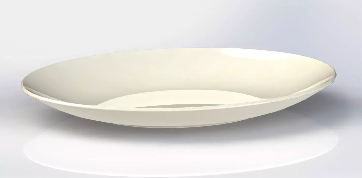 Ceramic dish 3D model