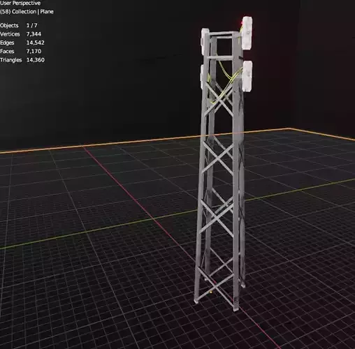 3d tower cell