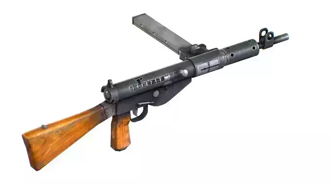 British Sub Machine Gun - Sten Mk V 1944