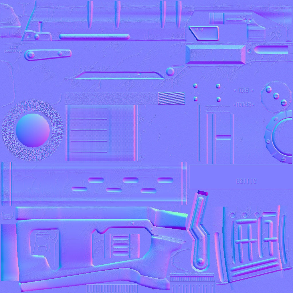 USSR Dragunov Sniper Rifle - SVD Low-poly 3D model_19