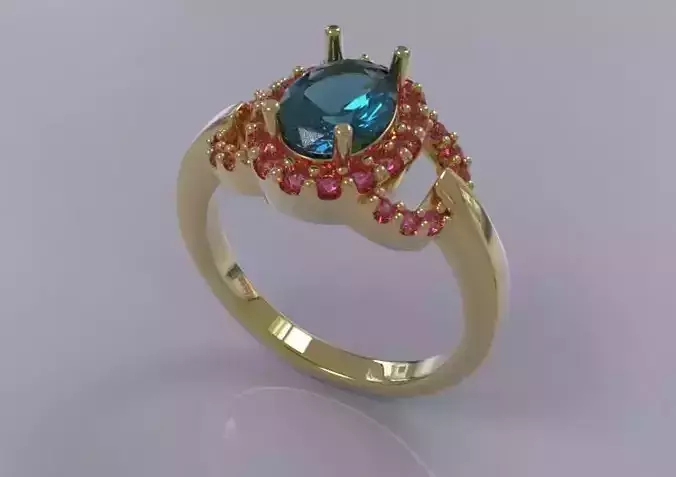 Granat Ring