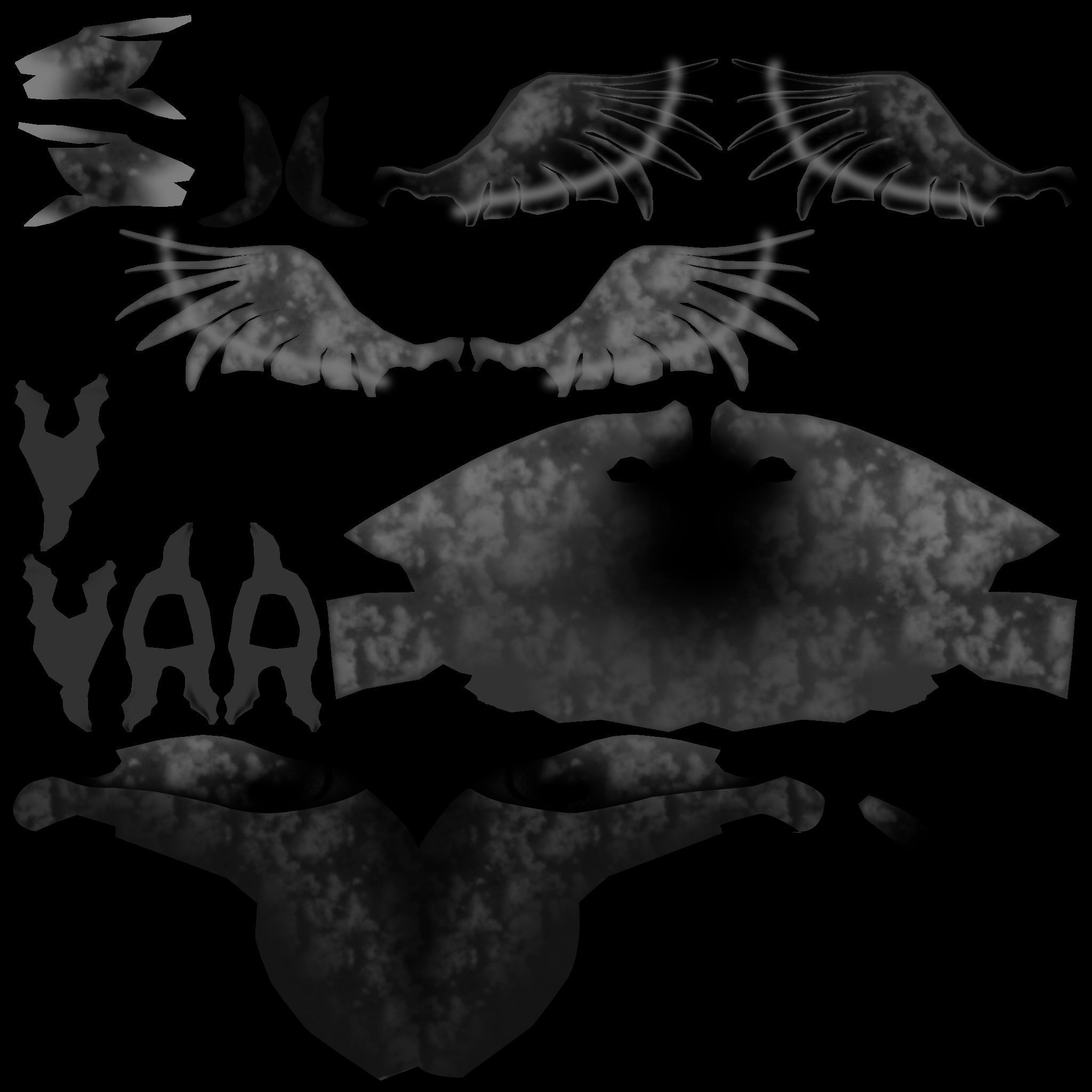 Subdivision Toon Red Bird  Cockatoo Toucan 3D model_14