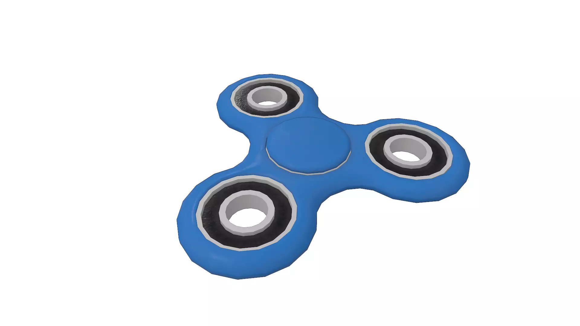 Hand Spinner Free low-poly 3D model