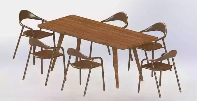 Table with chairs