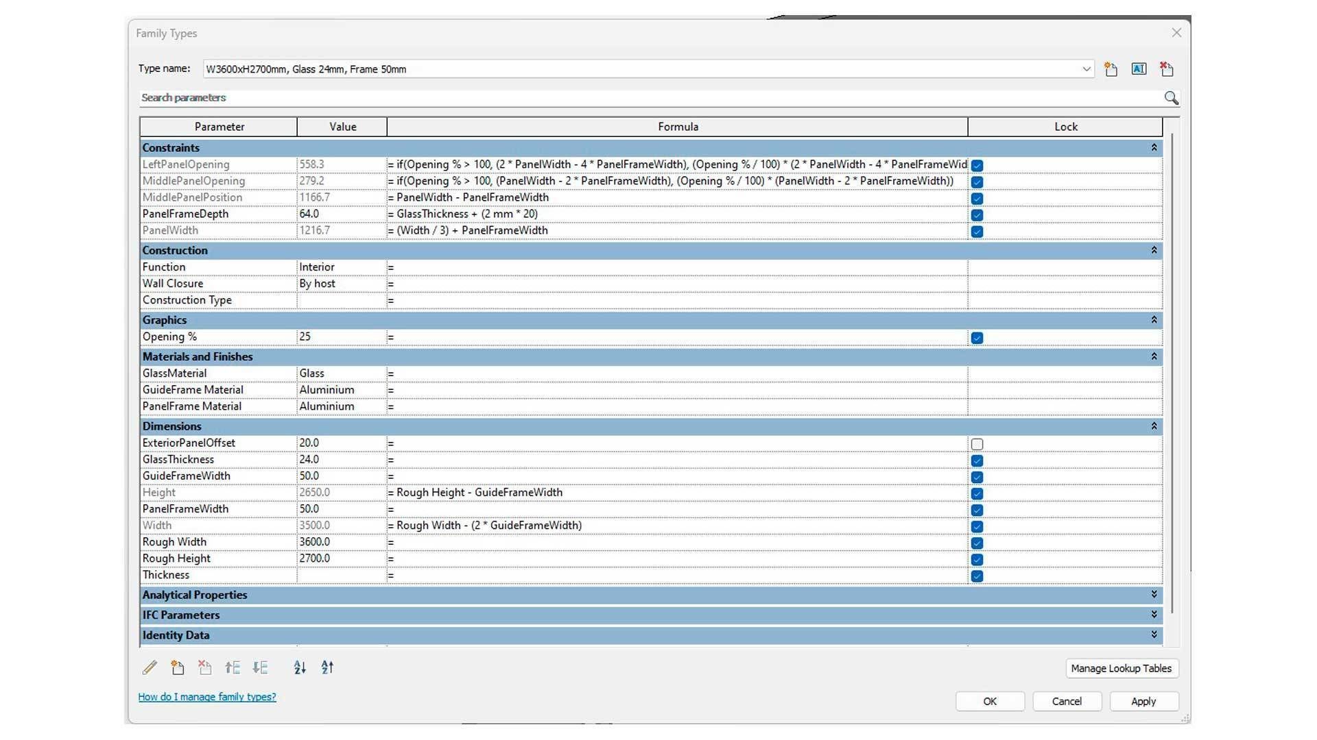 3 Panel Sliding Balcony Door 3D model_4