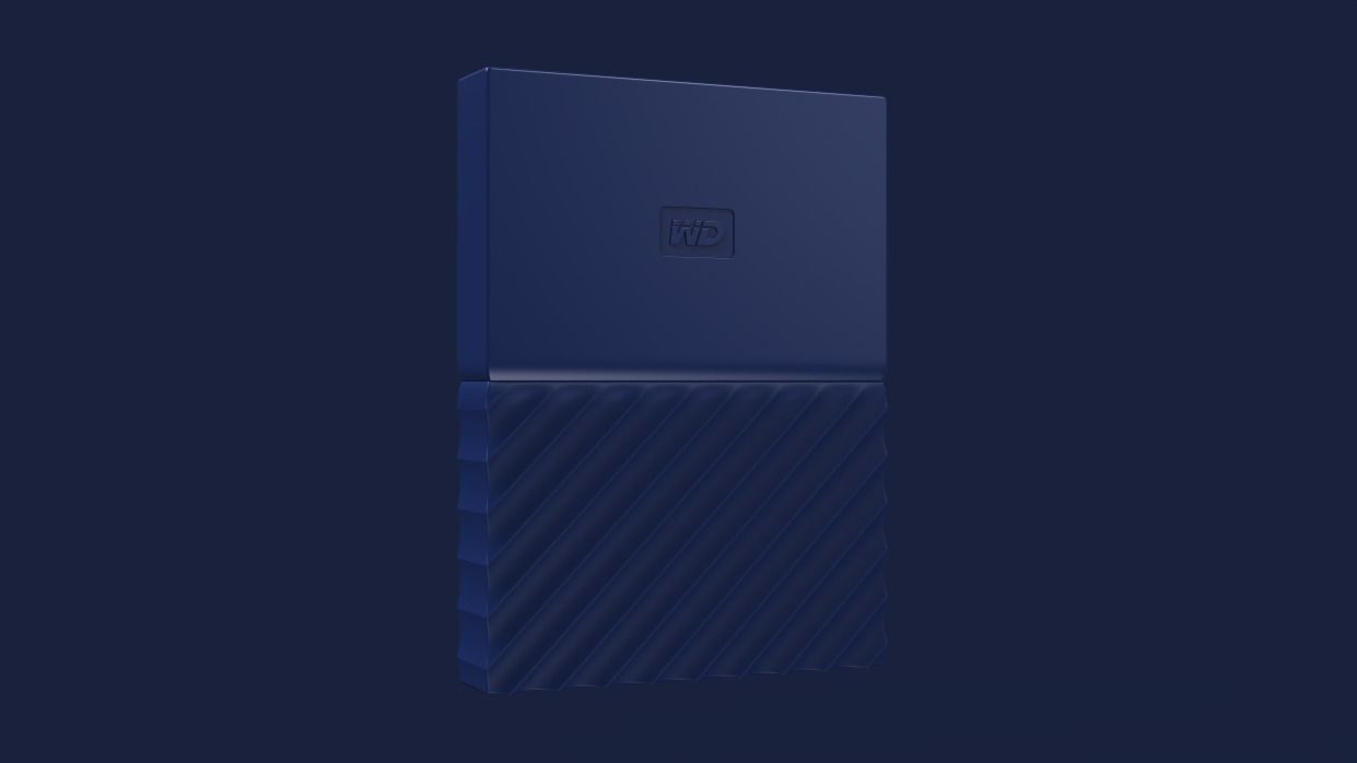 WD Hard Disk Appearance 3D model_2