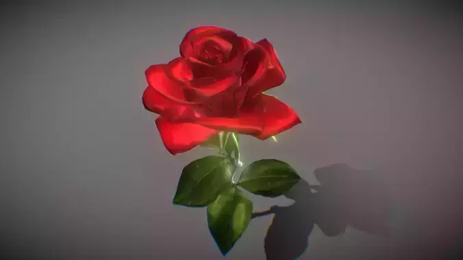 Rose 3D Model