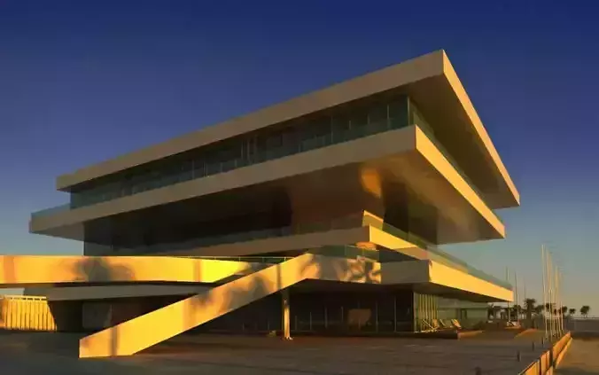 Modern City  Building