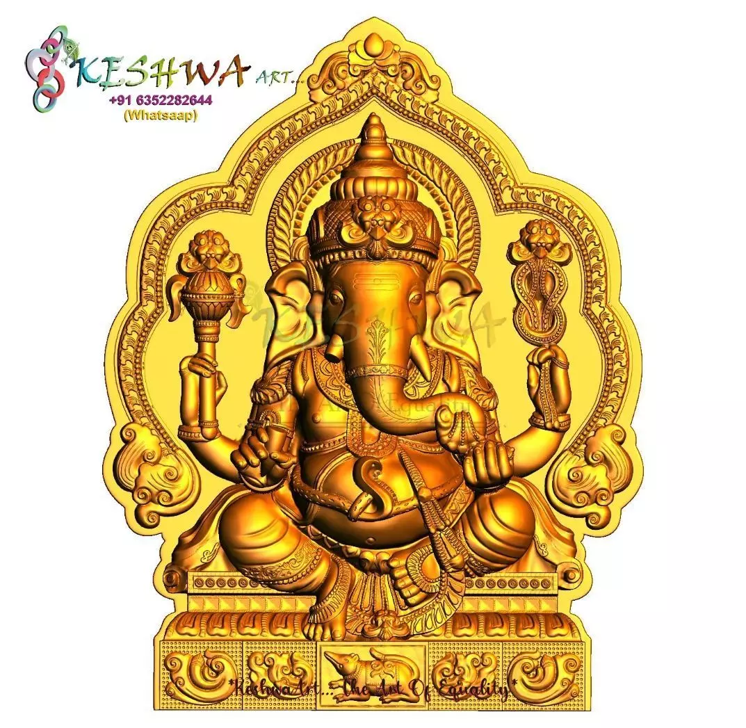 GANESHA 3D PRINTING MODEL 3D print model