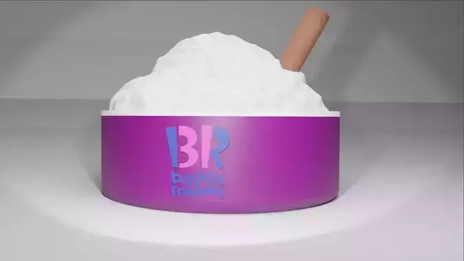 Baskin Robbins Free 3D model