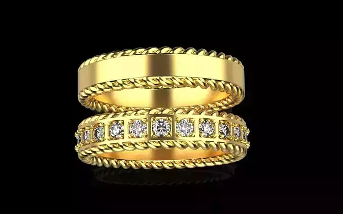 Wedding ring model 310