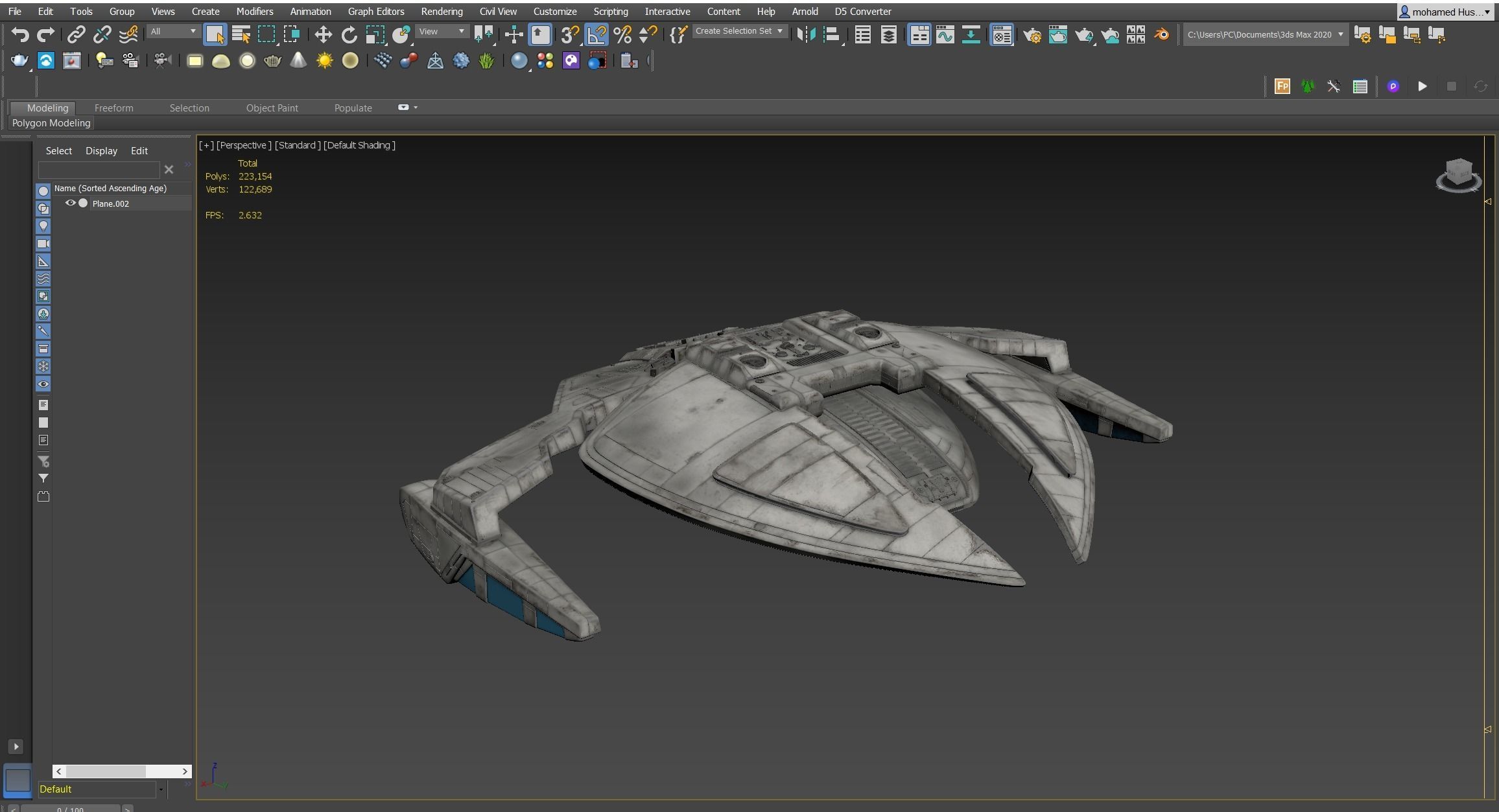 30spaceship spaceship 3D model | CGTrader