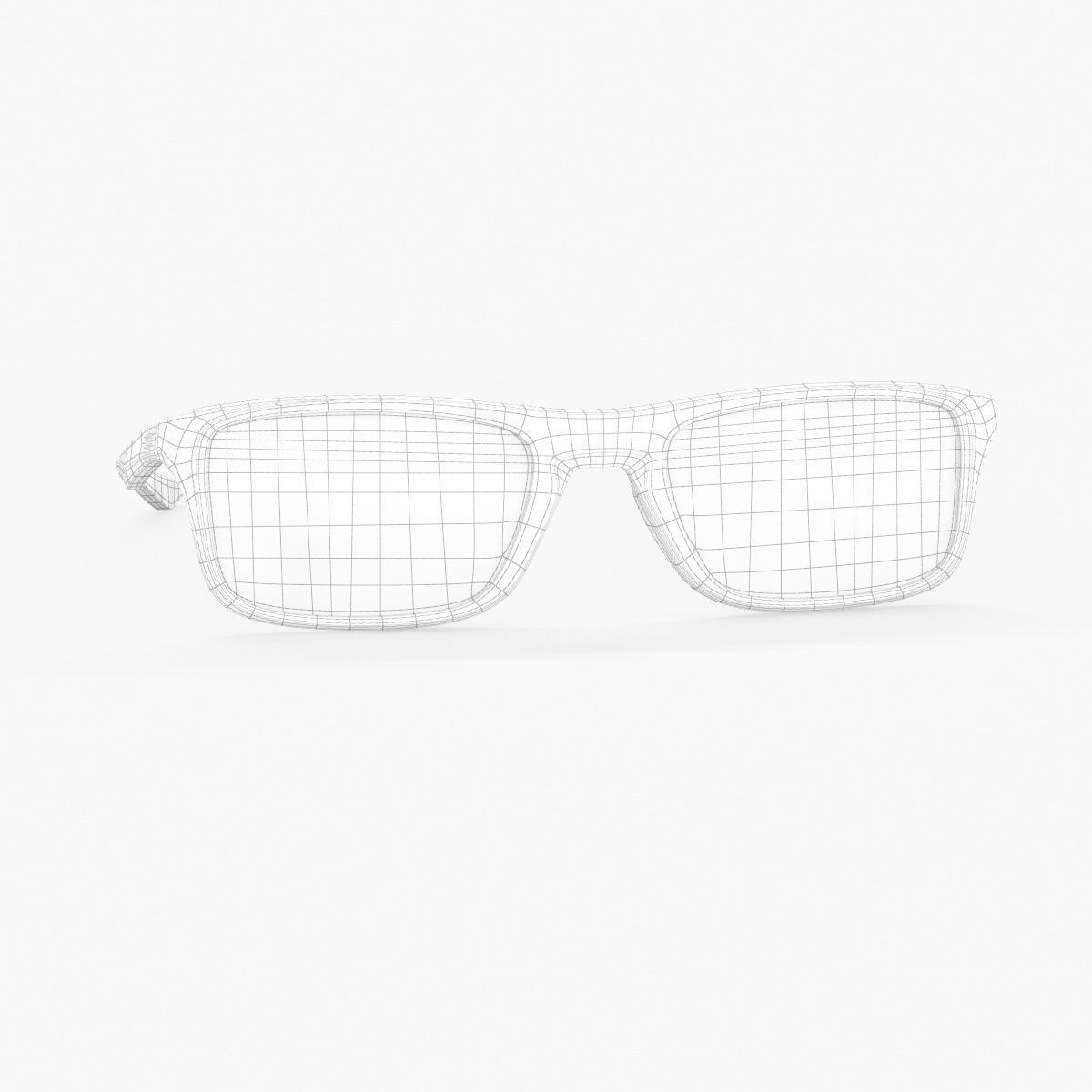 Oakley Ox8081 Plank 2 Rectangular Prescription Eyeglass 3D model_35