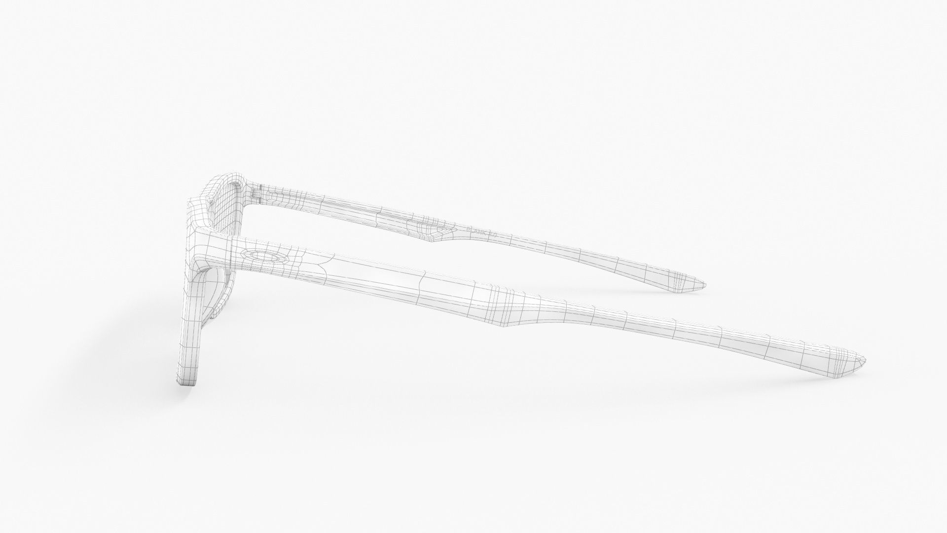 Oakley Ox8081 Plank 2 Rectangular Prescription Eyeglass 3D model_11