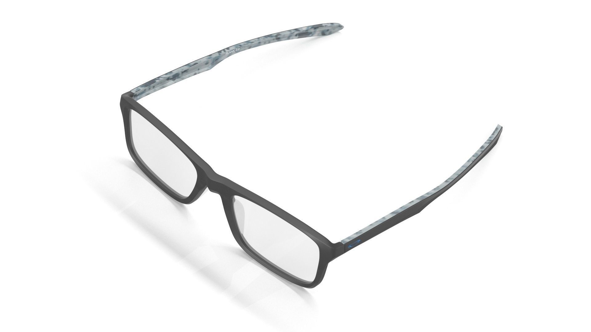 Oakley Ox8081 Plank 2 Rectangular Prescription Eyeglass 3D model_8