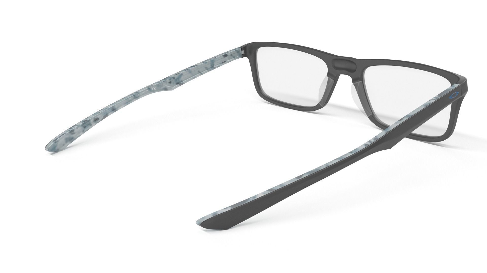 Oakley Ox8081 Plank 2 Rectangular Prescription Eyeglass 3D model_2